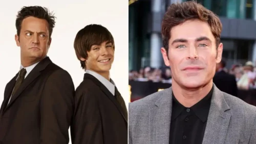 ¡Zac Efron habla sobre interpretar a Matthew Perry!